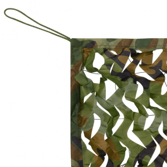 Kamufliažinis tinklas su laikymo krepšiu, žalios spalvos, 2x3m