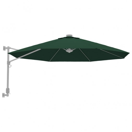 Pakaitinis audinys gembiniam skėčiui, žalios spalvos, 300cm