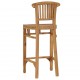 Baro kėdė, tikmedžio medienos masyvas