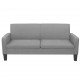 Trivietė sofa, 180x65x76, šviesiai pilka