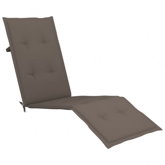 Terasos kėdės pagalvėlė, taupe spalvos, (75+105)x50x3cm