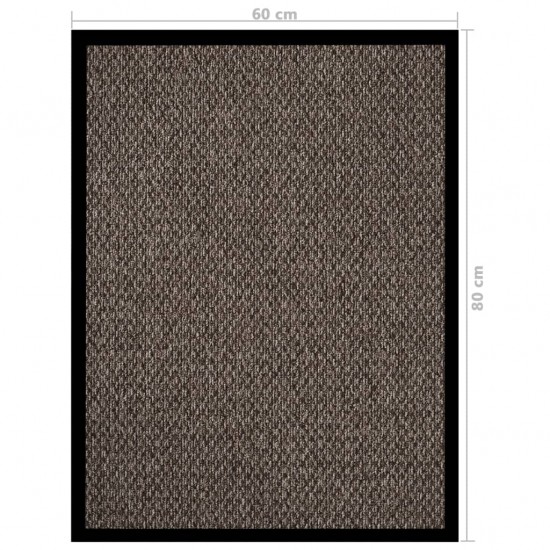 Durų kilimėlis, smėlio spalvos, 60x80cm