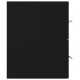 Spintelė praustuvui, juodos spalvos, 100x38,5x48cm, MDP