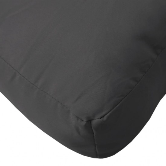 Paletės pagalvėlė, juodos spalvos, 80x40x10cm, audinys