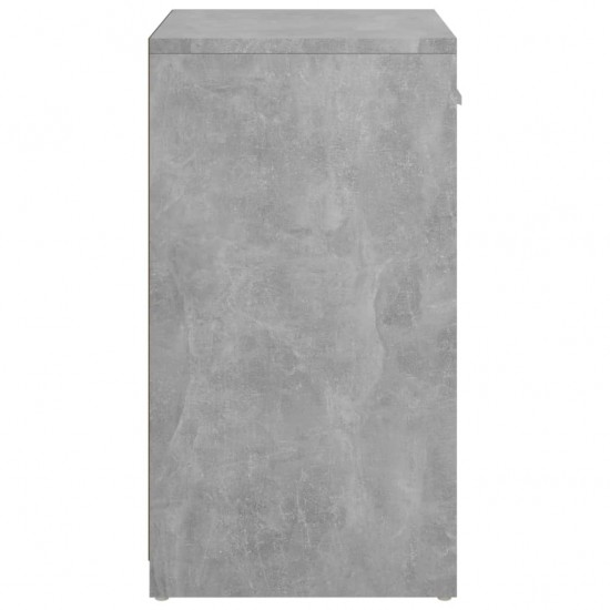 Batų suoliukas, betono pilkos spalvos, 94,5x31x57cm, MDP
