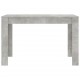 Valgomojo stalas, betono pilkos spalvos, 120x60x76cm, MDP