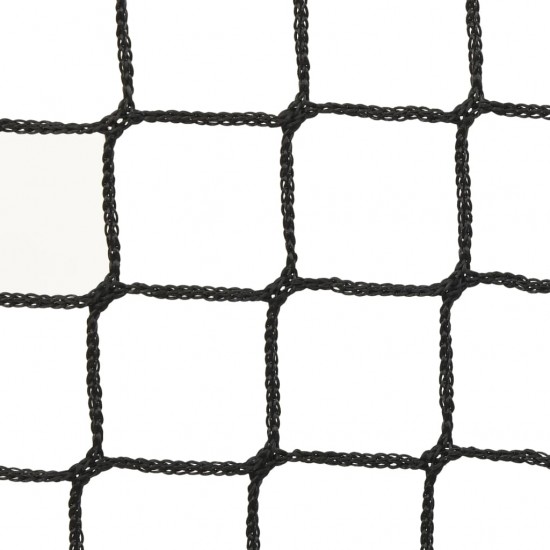 Beisbolo treniruočių tinklas, juodos spalvos, 174x76x158,5cm