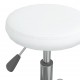 Valgomojo kėdė, baltos spalvos, dirbtinė oda (333151)