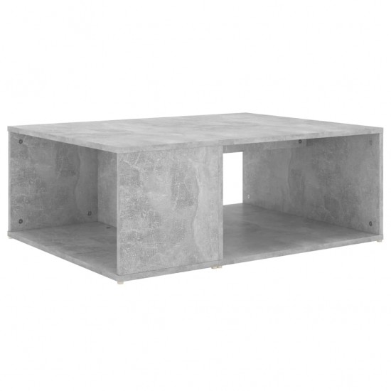Kavos staliukas, betono pilkos spalvos, 90x67x33cm, MDP