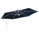 Pakaitinis audinys gembiniam skėčiui, mėlynos spalvos, 350cm