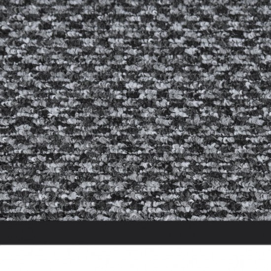 Durų kilimėlis, pilkos spalvos, 80x120cm