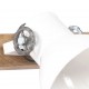 Sieninis šviestuvas, baltos spalvos, 45x25cm, E27