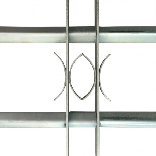 Reguliuojamos apsauginės grotelės langams, 2vnt., 700-1050mm
