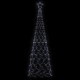 Kalėdų eglutė, 100x300cm, kūgio formos, 500 šaltų baltų LED