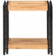 Šoninis staliukas, 40x30x40cm, akacijos medienos masyvas
