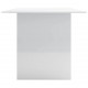 Valgomojo stalas, baltos sp., 180x90x76cm, MDP, labai blizgus
