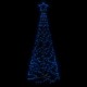 Kalėdų eglutė, 70x180cm, kūgio formos, 200 mėlynų LED