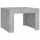 Kavos staliukas, betono pilkos spalvos, 50x50x35cm, MDP