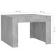 Kavos staliukas, betono pilkos spalvos, 50x50x35cm, MDP
