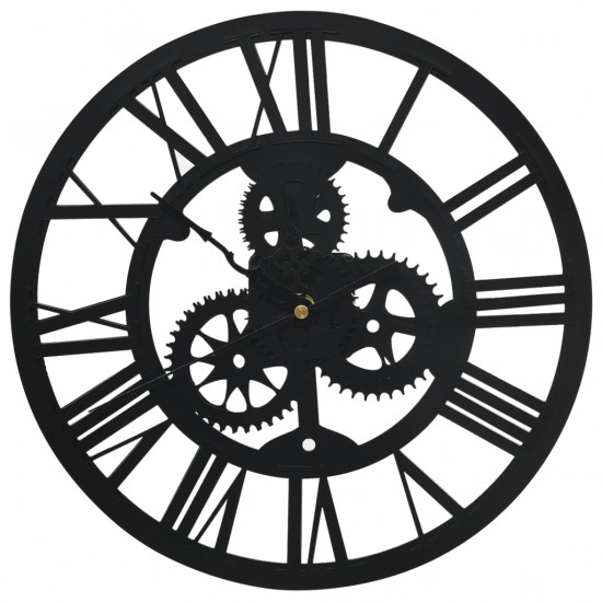 325168  Wall Clock Black 30 cm Acrylic