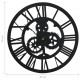 325168  Wall Clock Black 30 cm Acrylic