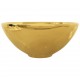 Praustuvas, 32,5x14cm, auksinės sp., keramika