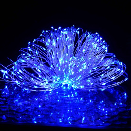 300 LED lempučių girlianda, mėlynos spalvos, 30m