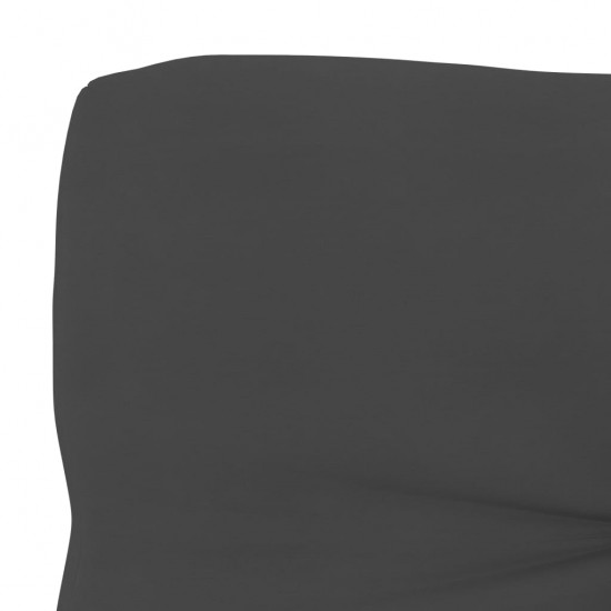 Paletės pagalvėlė, antracito spalvos, 80x40x10cm, audinys