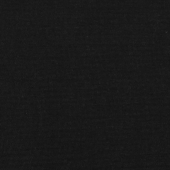 Lova su spyruoklėmis ir čiužiniu, juoda, 180x200 cm, audinys