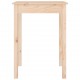 Valgomojo stalas, 55x55x75cm, pušies medienos masyvas