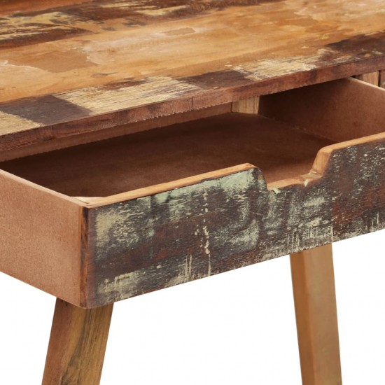 Perdirbtos medienos rašomasis stalas