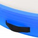 Gimnastikos kilimėlis su pompa, mėlynas, 100x100x10cm, PVC