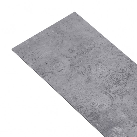Grindų plokštės, betono pilkos, PVC, 5,21m², 2mm