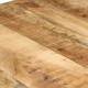 Valgomojo stalas, 200x100x76cm, neapdorota mango mediena