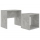 Kavos staliukų komplektas, betono pilkas, 48x30x45cm, MDP