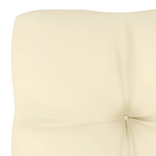 Paletės pagalvėlė, kreminės spalvos, 70x70x10cm, audinys