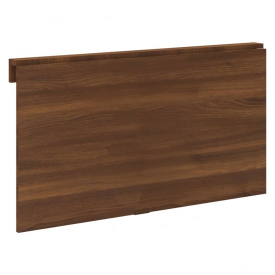 Sulankstomas sieninis staliukas, rudas, 100x60x56cm, mediena