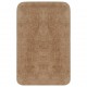 Vonios kilimėlių rinkinys, 2d., audinys, smėlio spalvos
