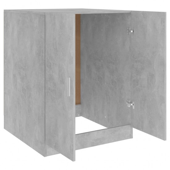 Skalbimo mašinos spintelė, betono pilka, 71x71,5x91,5cm