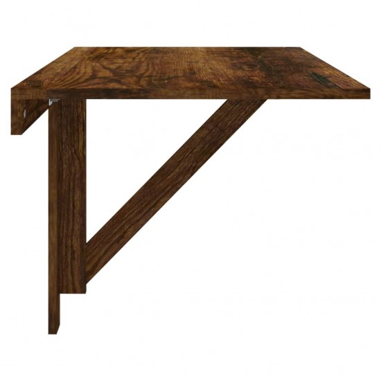 Sulankstomas sieninis staliukas, ąžuolo, 100x60x56cm, mediena