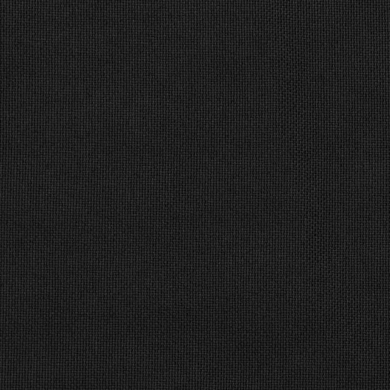Naktinės užuolaidos su kilputėmis, 2vnt., juodos, 140x175cm