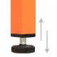 Drabužių spinta, oranžinė, 90x50x180cm, plienas