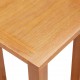 Šoninis staliukas, 27x24x55cm, ąžuolo medienos masyvas