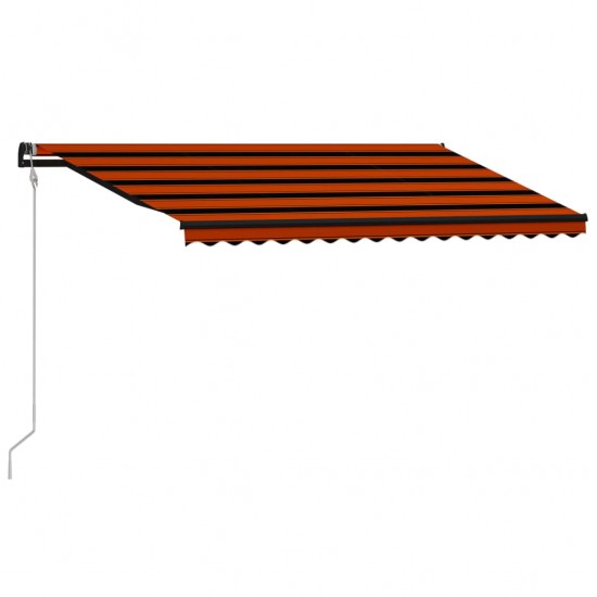 Automatinė ištraukiama markizė, oranžinė ir ruda, 400x300cm