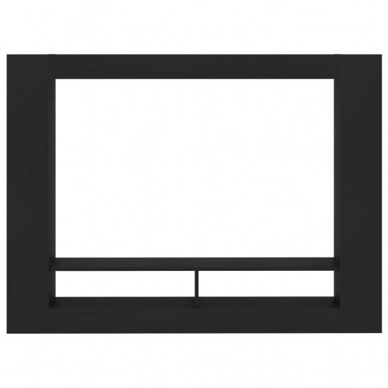 Televizoriaus spintelė, juodos spalvos, 152x22x113cm, MDP