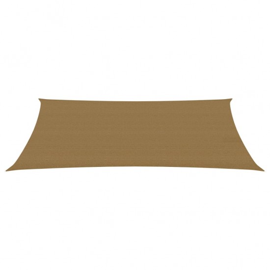 Uždanga nuo saulės, taupe spalvos, 2x5m, HDPE, 160g/m²