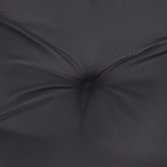 Paletės pagalvėlė, juodos spalvos, 70x70x10cm, audinys