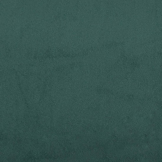 Krėslas, tamsiai žalios spalvos, 62x79x79cm, aksomas