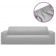 Trivietės sofos užvalkalas, pilkas, džersio poliesteris