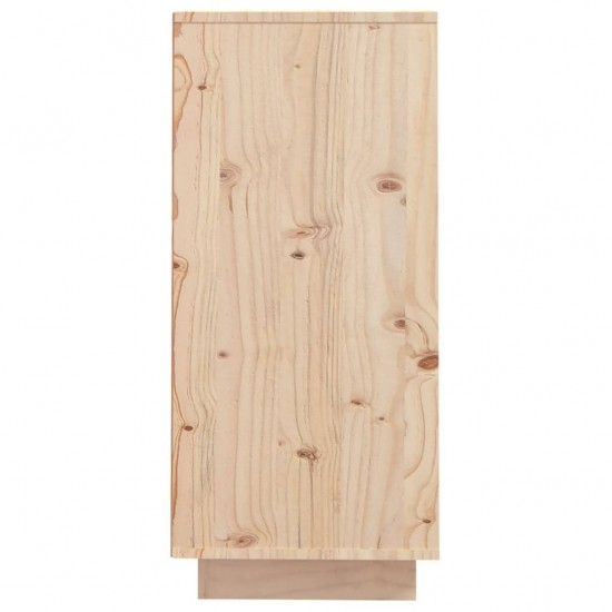 Šoninė spintelė, 60x34x75cm, pušies medienos masyvas